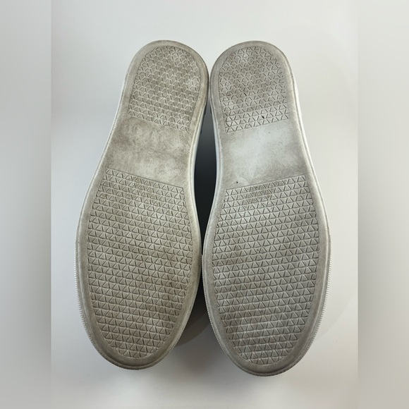 JF - Platform Royal Blue Suede Slip-ons - Picture 5 of 7